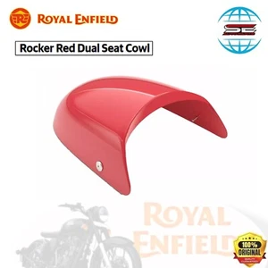 Royal Enfield originale rocker rosso doppio sedile cofano per continental gt 650 1990502 - Foto 1 di 6