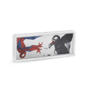 2025 Niue Marvel Heroes vs. Villains Spider-Man vs. Venom 3 oz Silver Coin - Picture 1 of 6