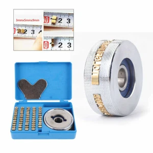 Máquina de rueda de impresión de números de letras de caracteres FR-900/FR-770 para sellador de bandas - Imagen 1 de 8