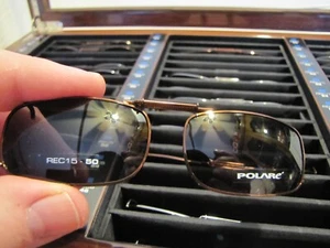 NEU MIT ETIKETT COCOONS RECHTECKIGE SONNENBRILLE ANCLIP REC15 50 POLAREe ohne HÜLLE - Bild 1 von 2