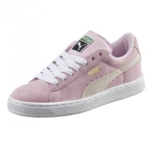 light pink puma trainers