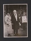 Vintage German Dramatist/Poet GERHART HAUPTMANN & WIFE   "Press Photo" 1932