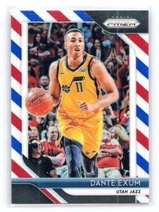 2018 Panini Prizm Red/White/Blue #163 Dante Exum NM-M