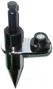 Mini poteau professionnel + adaptateurs : 1/4" + 5/8" + broche - Photo 1/4