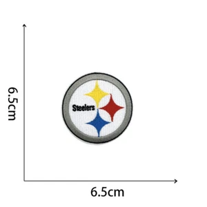 Pittsburgh Steelers NFL Patch Iron/Sew On Football Embroidered - Picture 1 of 1