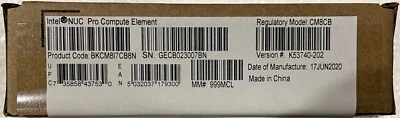 Intel BKCM8I7CB8N CM8I7CB NUC 8 Compute Element NEW BROWN BOX - Image 1 of 2