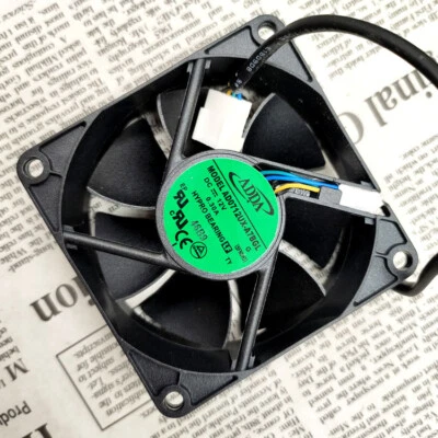 1pc  4-wire Cooling Fan AD0712UX-A7BGL 12V 0.30A 7CM 7025 - Image 1 of 4
