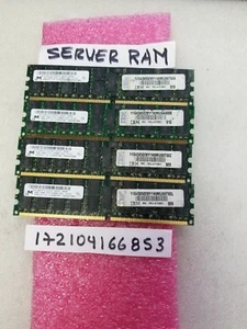 16GB PC2 DDR2 PC PC2-5300P DDR2-667 5300P 667MHZ 240PIN DUAL RANK 2RX4 256X4 - Picture 1 of 1