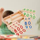 1-9000 Number Card Counting Calculation Teaching Aids Motor Skill Math Toys