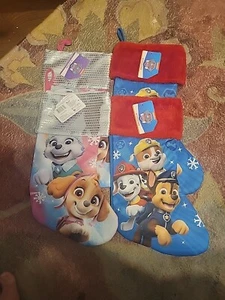 Weihnachten Paw Patrol (4er Pack) Everest & Skye Marshall Chase Rubble Strümpfe - Bild 1 von 1