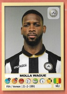 2018 2019 SOCCER SANDWICHES N.547 Molla Wague Udinese