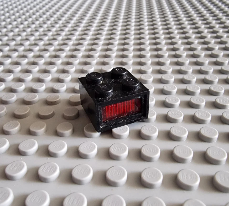 LEGO Eisenbahn Zug Train Lichtstein Licht Leuchtstein Schwarz 08010ac01 P7 - Bild 1 von 1