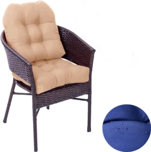 Rocking Chair Cushion Set 2 Pack U Shape Patio Seat Cushions Soft Thickened Indo - Picture 1 of 6