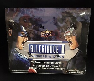 2023 Upper Deck Marvel Allegiance: Avengers vs X-Men Factory Sealed Hobby Box