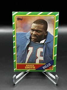 1986 Topps #389 Bruce Smith NEAR Buffalo Bills ROOKIE RC! Tolle Form! - Bild 1 von 2