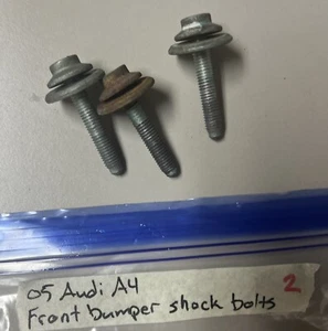 2005 Audi A4 Front Bumper Shock Bolts 1.8T - Picture 1 of 1