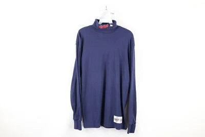 Vintage anni 90 Majestic uomo grande maglia a costine sbiadita Cleveland Indians collo alto USA - Immagine 1 di 4