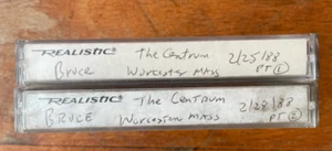 Bruce Springsteen Live Worcester, MA 2/25/88 Live Concert Cassette Tapes - Picture 1 of 1