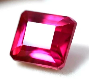 7.50 Ct Natural Pinkish Red Ruby Mozambique GGL Certified Treated Gemstone - Picture 1 of 5