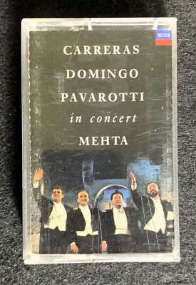 Carreras, Domingo, Pavarotti, Mehta – In Concert, AUS Cassette - Image 1 of 4