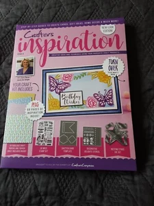 NEW Crafters Inspiration Issue 4 in box dies stencil stamp set template papers - Picture 1 of 5
