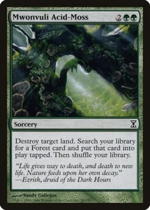 Mwonvuli Acid-Moss x1 Time Spiral MTG Magic Gathering Card Green Sorcery Card - Picture 1 of 1