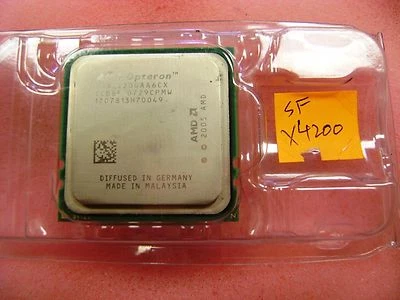 Sunfire X4200 AMD Opteron OSA2220GAA6CX 2M, 2.80 GHz, 1GHz 2200 2-Core Processor - Image 1 of 4