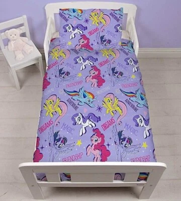 My Little Pony Adventure Reversible - Junior Toddler or Cot Duvet Cover Bed Set  - Image 1 of 4