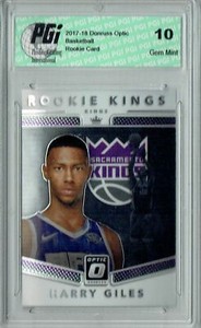 Harry Giles 2017 Donruss Optic #20 Rookie Kings Rookie Card PGI 10