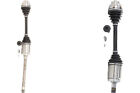 Front Pair Trakmotive Cv Axle Shaft For 2017-2018 Bmw 440I (34719)