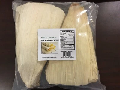 POWERNUTRI 100% ALL NATURAL PREMIUM Corn Husks Tamale Wrappers,Super Fresh 12 oz-10 LBS