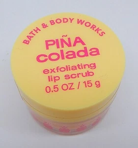 EXFOLIANTE LABIAL BATH & BODY WORKS PINA COLADA 0,5 oz / 15 g NUEVO SELLADO - Imagen 1 de 9