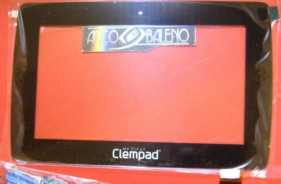 TOUCH SCREEN VETRO CLEMENTONI MY FIRST CLEMPAD 6.0 PLUS 12240 69601 DISPLAY NERO - Immagine 1 di 1