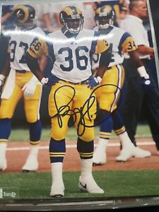 Jerome Bettis Signed 8x10 Autograph Photo Rams Steelers the bus