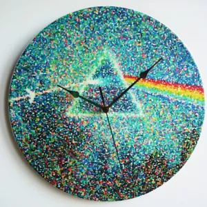 Pink Floyd Collection - Dark Side Of The Moon - 12" Vinyl Record Clock, the wall - Picture 1 of 13