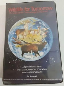 Wildlife For Tomorrow Story of Unendangered Species VHS Homeschool Nature Animal - Bild 1 von 11