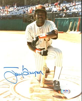 Tony Gwynn signed 8x10 photo autograph Auto PSA DNA - Image 1 of 2