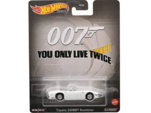 TOYOTA 2000 GT Rodster - blanco - 007 James Bond - Hot Wheels 1:64 - Imagen 1 de 6
