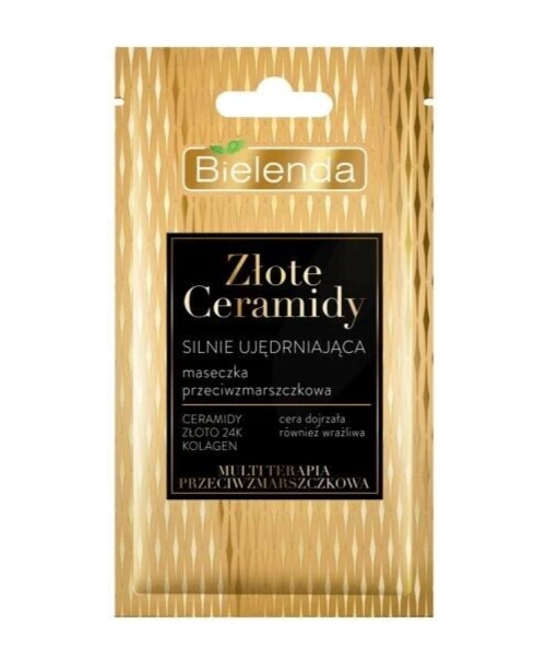Bielenda Golden Ceramides Strongly Firming Anti-Wrinkle Face Mask 8g - Image 1 of 1