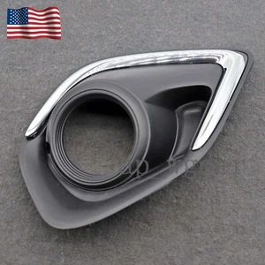 Fog Light Chrome Bezel Cover Right Fit Mitsubishi Outlander Sport ASX RVR 12-15 - Picture 1 of 5