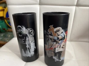 Star Wars Storm/Death Troopers Glass Tumblers (2) - Foto 1 di 12