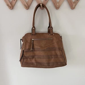 Gramercy and Grand Vegan Double Strap Shoulder Purse 14" x 10" - Picture 1 of 11