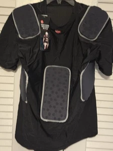 Cramer Lightning 5 Pad Fußball SHIRT / SHORTS integrierte Rippe, Wirbelsäule und Pads, L - Bild 1 von 3