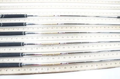 True Temp Dyn Gold 120 S300 120g Stiff 34.25"-37" 6p Iron Shaft Set Pulls 6654 - Image 1 of 4