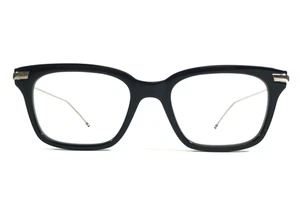 Thom Browne Eyeglasses Frames TB-701-H-NVY-SLV-49 Navy Blue Silver 49-19-150 - Picture 1 of 10