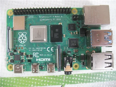 Raspberry Pi 4 Model B Quad Core 1.5GHz 2GB RAM WiFi Bluetooth in Clear Case - Image 1 of 4