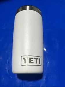 Yeti Rambler 10 Oz Becher Edelstahl Vakuumisoliert mit Mag Slider Weiß - Bild 1 von 5
