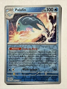 Palafin 60/167 Non Comune Reverse Holo Twilight Masquerade Pokemon TCG - Foto 1 di 4