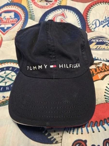 Tommy Hilfiger Navy Strapback Cap - Adjustable Hat - Picture 1 of 11