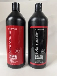 Matrix total results so long shampoo & Conditioner liter duo - Picture 1 of 2